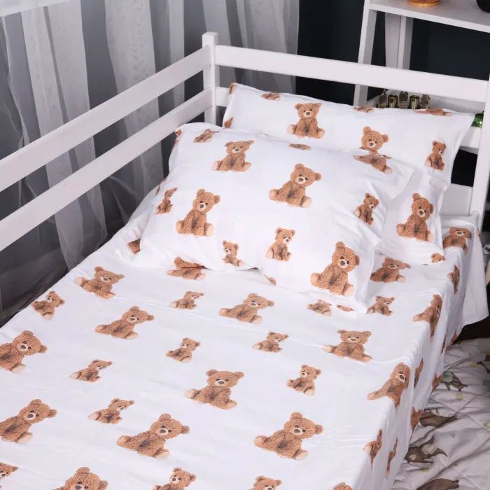 Постельное белье MirSon 017 Teddy Фланель 175х210 двуспальный (2200009655579) изображение 6