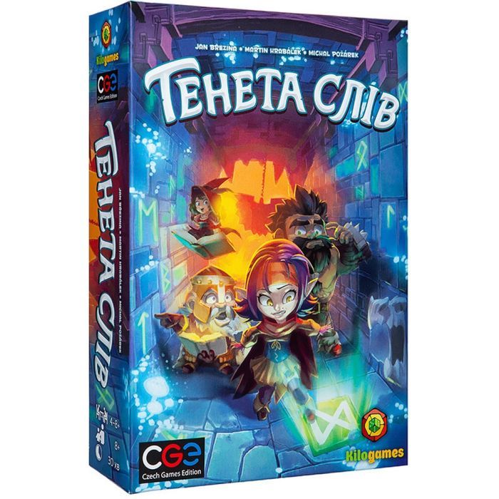 Настільна гра Kilogames Тенета слів (Trapwords) (укр.) (KG-2300)