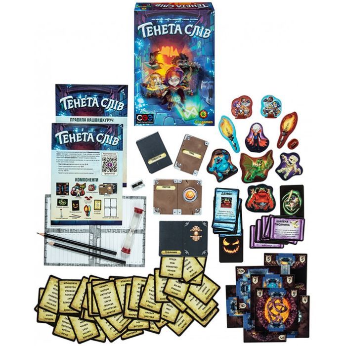 Настільна гра Kilogames Тенета слів (Trapwords) (укр.) (KG-2300) зображення 2