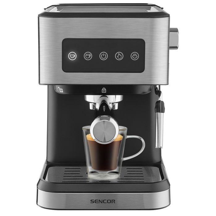 Рожковая кофеварка эспрессо Sencor SES 4020SS изображение 2
