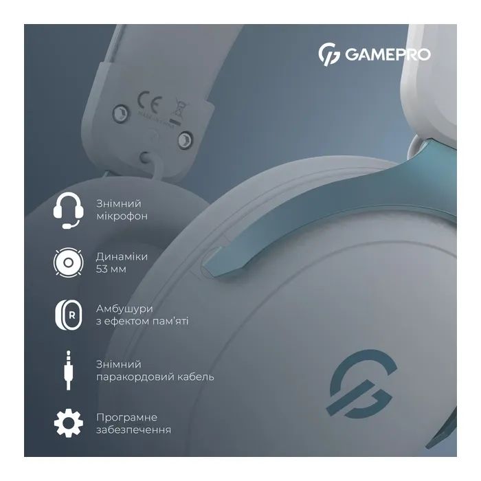 Навушники GamePro Asgard Freya White (HS145W) зображення 12