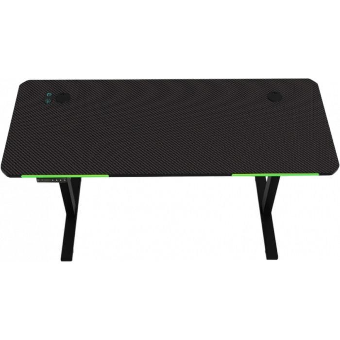 Комп'ютерний стіл GT Racer T-S 1438 Black (T-S 1438 (140x60x73-118) Black) зображення 3