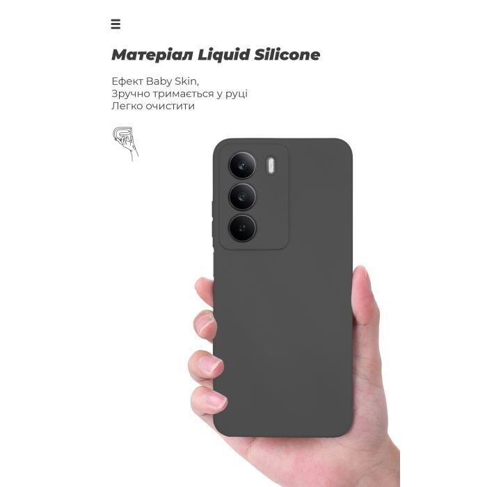 Чехол для мобильного телефона Armorstandart ICON Realme C73 5G Camera cover Black (ARM86761) изображение 7
