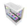 Корпус для ПК DARKFLASH DS900W AIR WHITE изображение 4