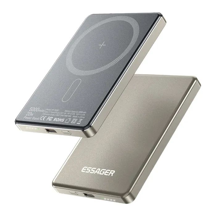 Батарея универсальная Essager 5000mAh Cross-border magnetic 20W PD QC/3.0 (EDY5K-YJ0A-Z) изображение 4