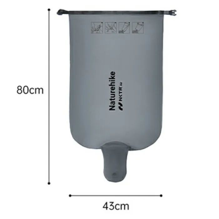 Гермомешок Naturehike з функцією насоса для надувних меблів (6927595793909)