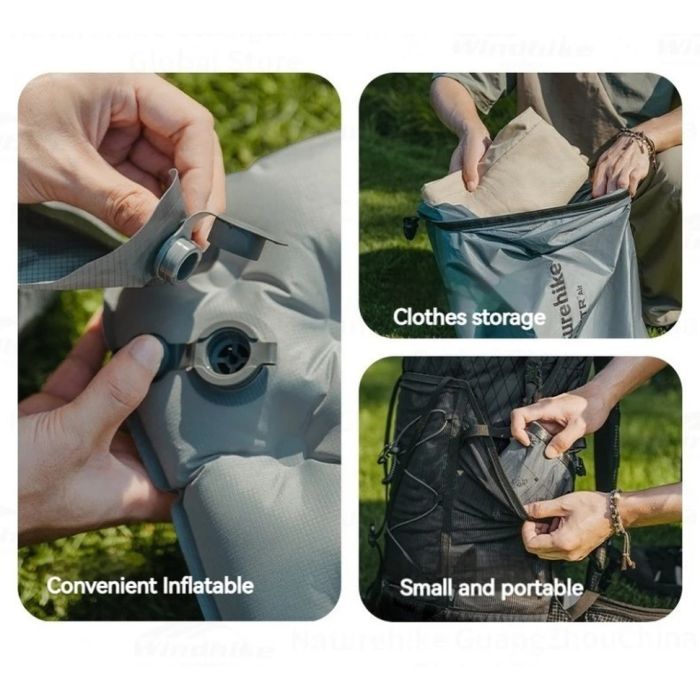 Гермомешок Naturehike з функцією насоса для надувних меблів (6927595793909) изображение 3