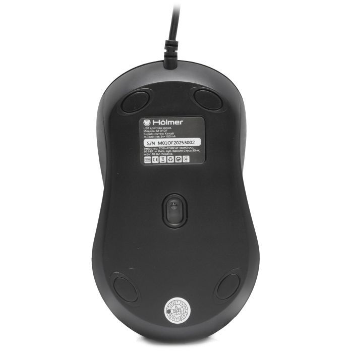Мышка Hölmer M-01OF USB Black (M-01OF) изображение 10
