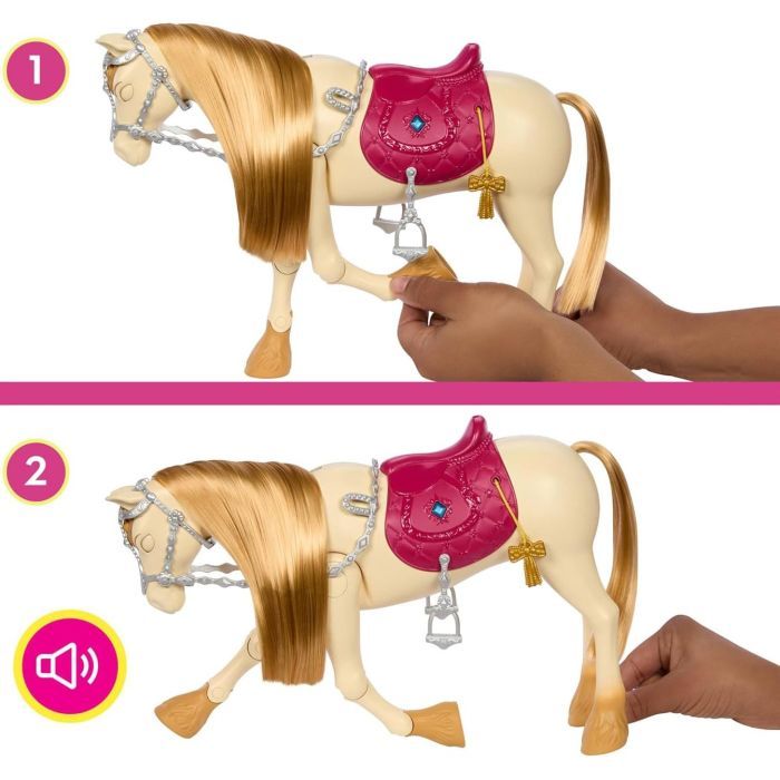 Игровой набор Barbie Интерактивная лошадка (HXJ42) изображение 8