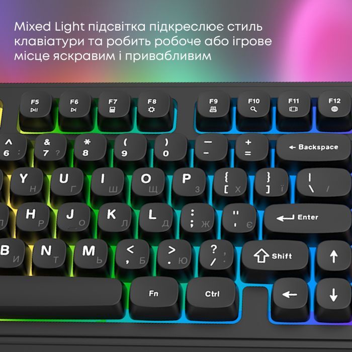 Клавиатура Ajazz AF98 USB UA White/Blue (AF98-GB) изображение 10