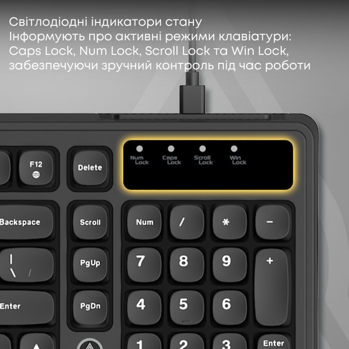 Клавиатура Ajazz AF98 USB UA White/Blue (AF98-GB) изображение 9