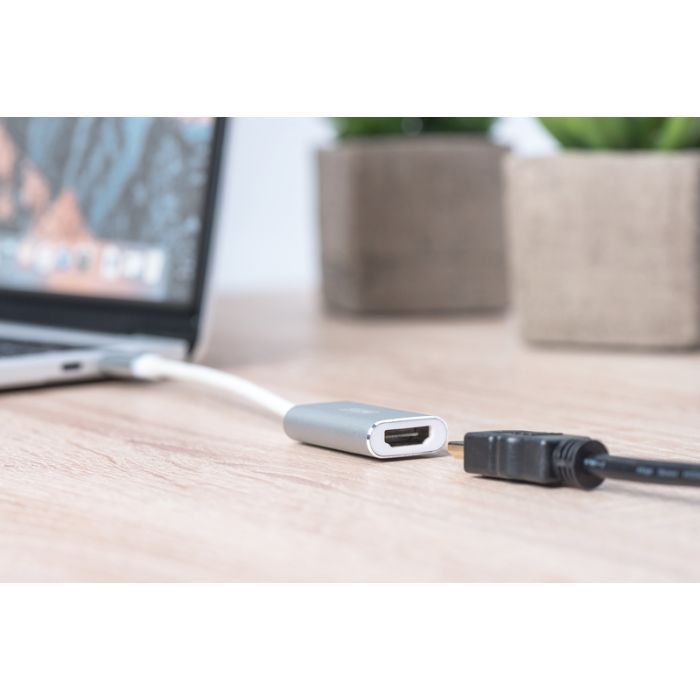 Переходник USB-C to HDMI F 0.2m UHD 4K Digitus (DA-70836) изображение 6