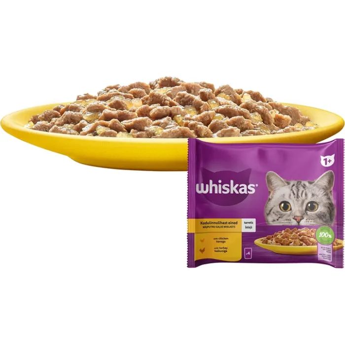 Влажный корм для кошек Whiskas курица, индейка в желе 4х85 г (4770608263676) изображение 6