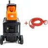Садовий подрібнювач GTM DS2800/45 KIT, 220В, 2800Вт, до 45мм, ножі, 60л + подовжувач 10м (DS2800/45_KIT+ext.cord) зображення 2