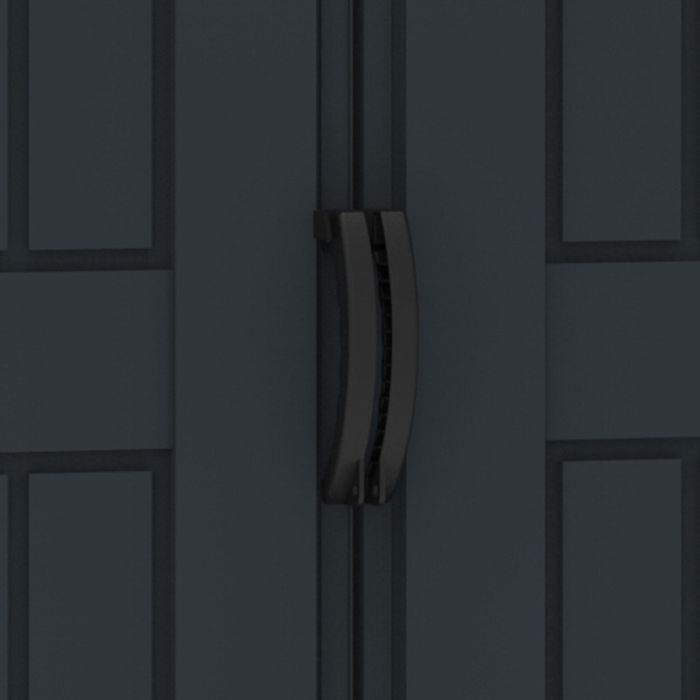 Садовий будиночок Duramax пластиковий YardMate 171х171х210 см темно-сірий (20009) зображення 12