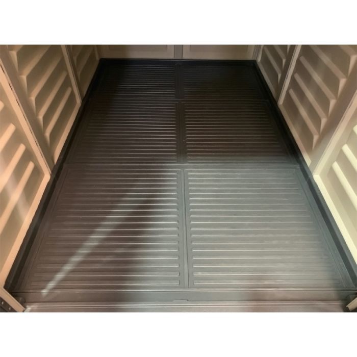 Садовий будиночок Duramax пластиковий YardMate 171х171х210 см темно-сірий (20009) зображення 6