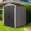 Садовий будиночок Duramax пластиковий YardMate 171х171х210 см темно-сірий (20009) зображення 9