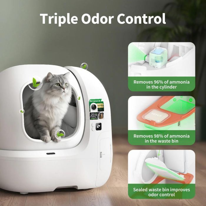 Туалет для котів Petkit Purobot Max Pro 2 (P9904 PRO2) зображення 9