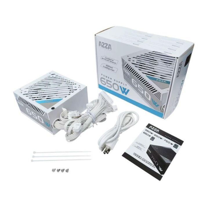 Блок питания Azza 650W (PSAZ-650B-WHITE) изображение 3