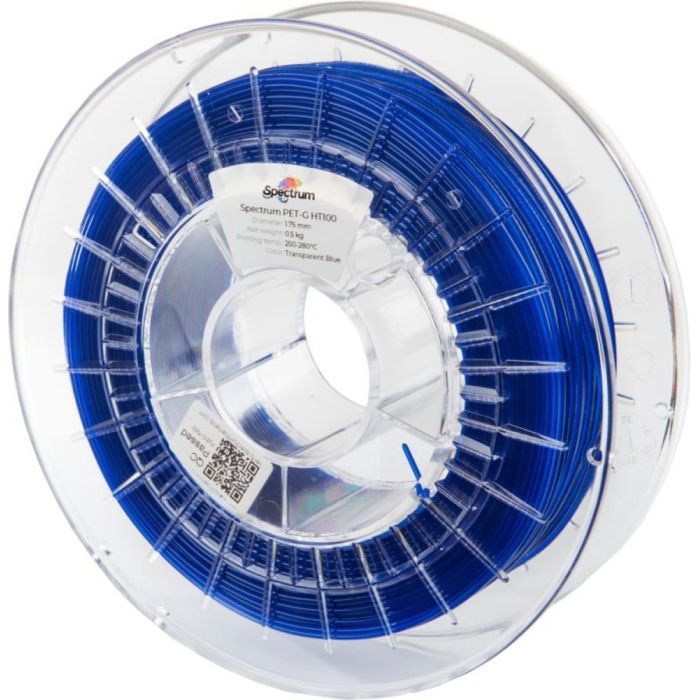 Пластик для 3D-принтера Spectrum PET-G HT100 1.75mm 0.5kg IRON GREY (80400)