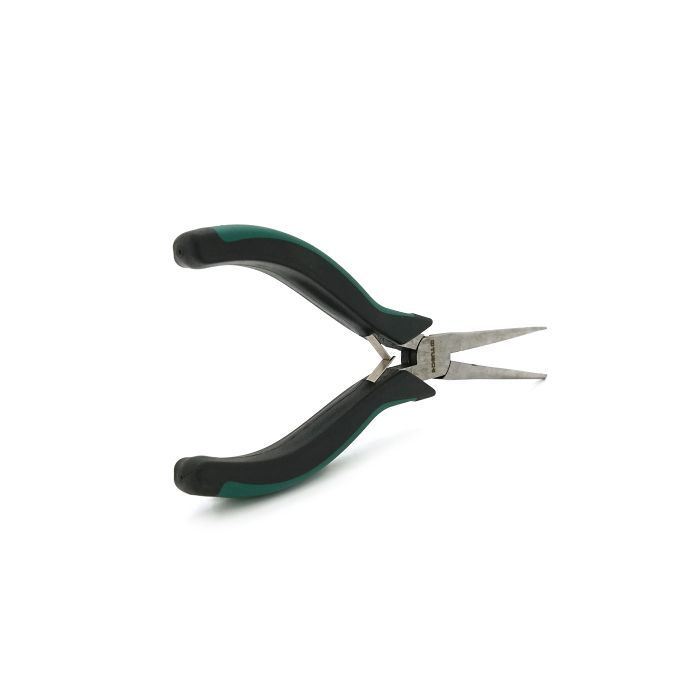 Плоскогубці Voltronic круглогубці довгі, чорно-зелені ручки 155 х 55, Q100 (YT-UL155х55) зображення 3