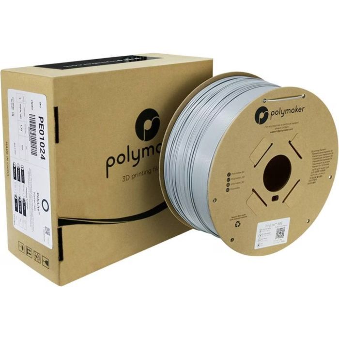 Пластик для 3D-принтера Polymaker ABS POLYLITE 1,75mm 1kg GREY (PE01003) зображення 4