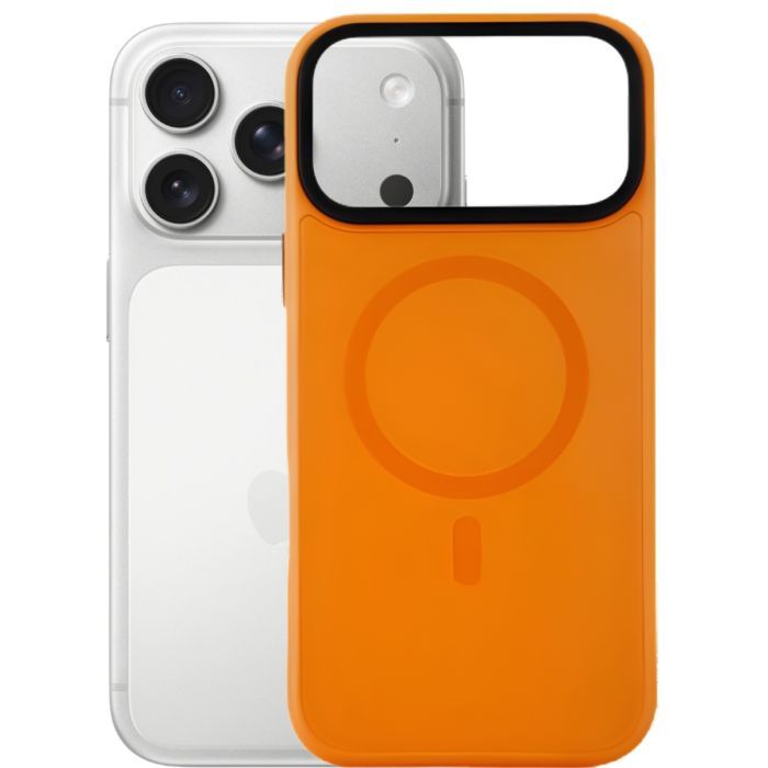 Чехол для мобильного телефона BeCover FIBRA ArcLine MagSafe Apple iPhone 17 Pro Orange (715385)
