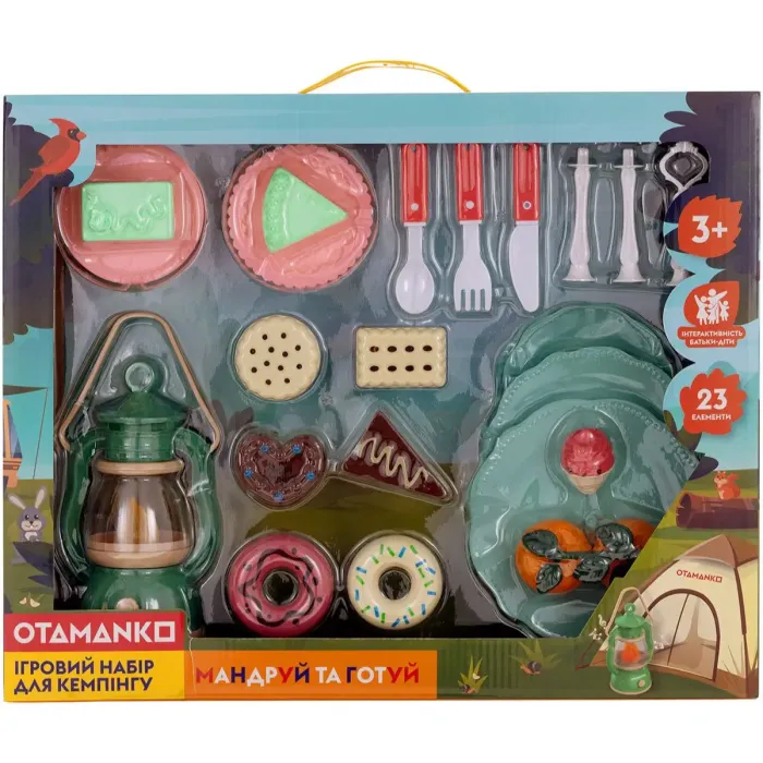 Ігровий набір Otamanko для кемпінгу Мандруй та готуй (CA002) зображення 2