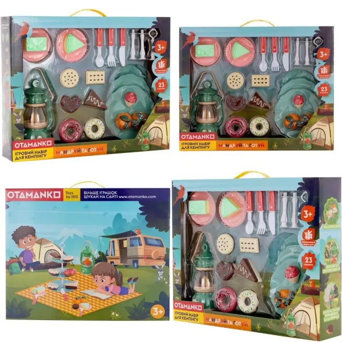Ігровий набір Otamanko для кемпінгу Мандруй та готуй (CA002) зображення 3