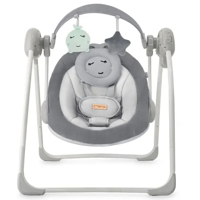 Крісло-гойдалка MoMi Kenani Onyx Gray (BULE00048) зображення 2