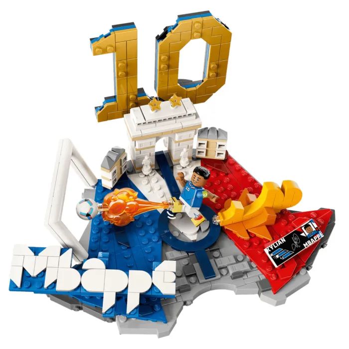 Конструктор LEGO Editions Football Килиан Мбаппе — лучшие моменты футбольных матчей (43013) изображение 3