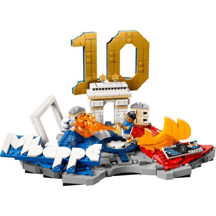 Конструктор LEGO Editions Football Килиан Мбаппе — лучшие моменты футбольных матчей (43013) изображение 6