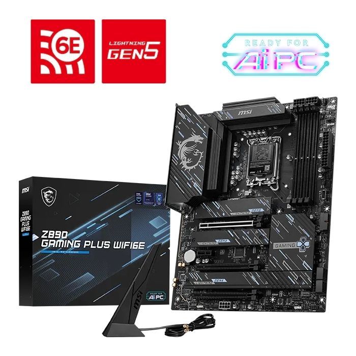 Материнская плата MSI Z890 GAMING PLUS WIFI6E изображение 5