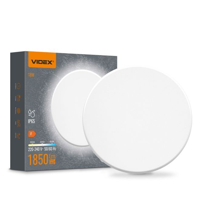Світильник Videx IP65 VIDEX WL03 18W 3000K-4000K-6500K White (VL-WL03-18CW)