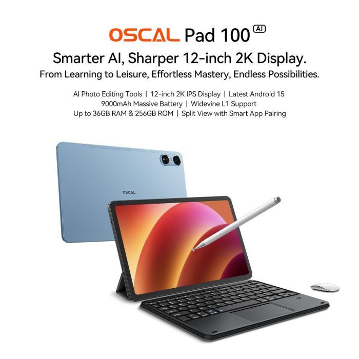 Планшет Oscal Pad 100 12.0" 6/256GB 4G (LTE) Sky Blue (6931548326335) изображение 46