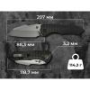 Ніж Weknife High-Fin XL Grey (WE24010-6) зображення 13