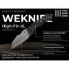 Ніж Weknife High-Fin XL Grey (WE24010-6) зображення 3