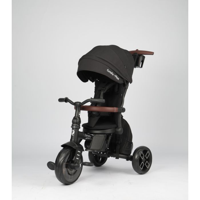 Детский велосипед QPlay Comfo Max складаний триколісний Black (T70 ComfoMaxBlack) изображение 6