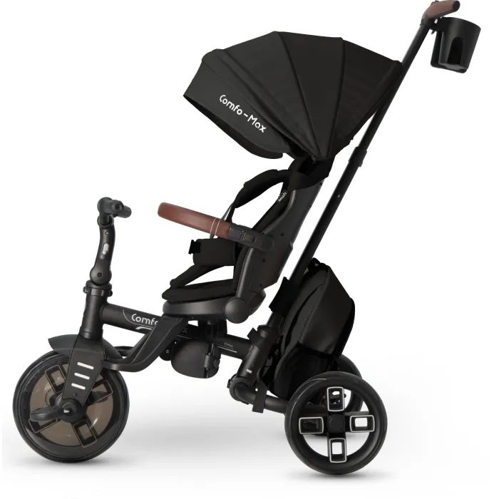 Детский велосипед QPlay Comfo Max складаний триколісний Black (T70 ComfoMaxBlack) изображение 7