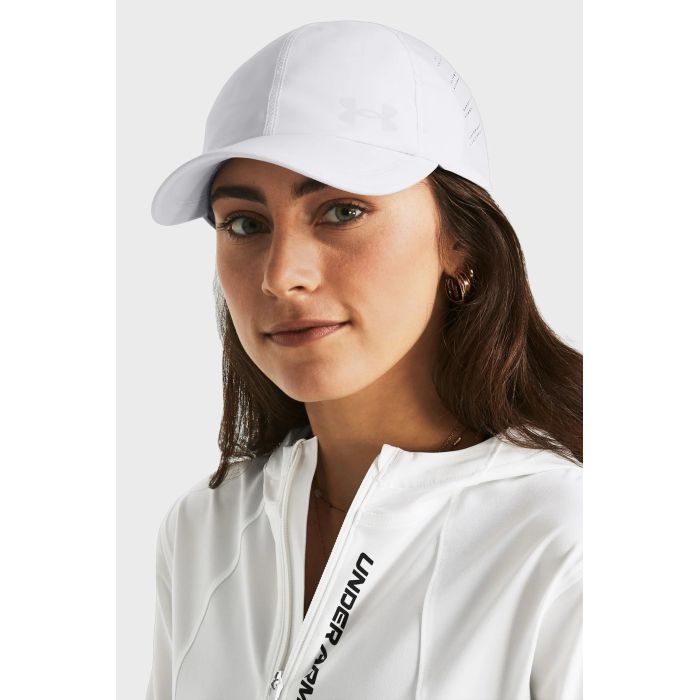 Кепка Under Armour UA W Iso-chill Launch Adj білий 1383478-100 (196885566127) зображення 3