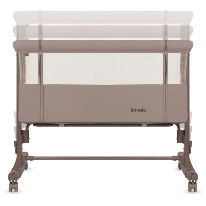 Кроватка Lionelo приставная Aurora BEIGE TAUPE (LO-AURORA BEIGE TAUPE) изображение 3