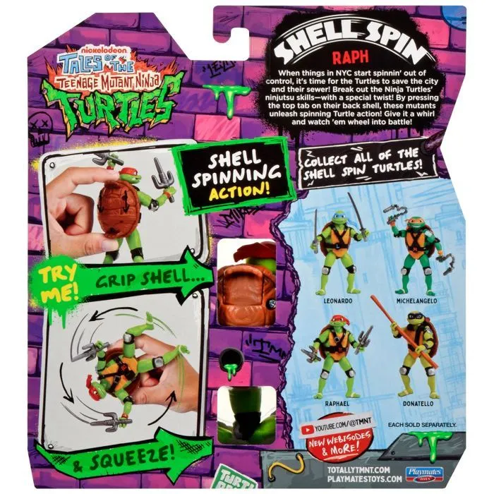 Фигурка TMNT Черепашки-Ниндзя Панцирный вихрь Раф (83832) изображение 7