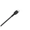 Дата кабель USB 2.0 AM to USB-C 3.0m 3A X20 black HOCO (6957531068969) изображение 3
