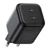 Зарядное устройство Ugreen X526 2xUSB-C PD45W GaN black (65058) изображение 4