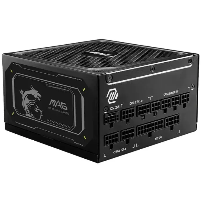 Блок питания MSI 1000W (MAG A1000GL PCIE5 II)