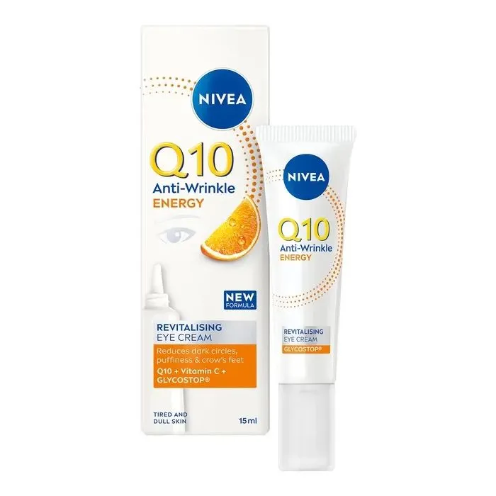 Крем для кожи вокруг глаз Nivea Q10 Energy Eye Cream 15 мл (4005900915900)