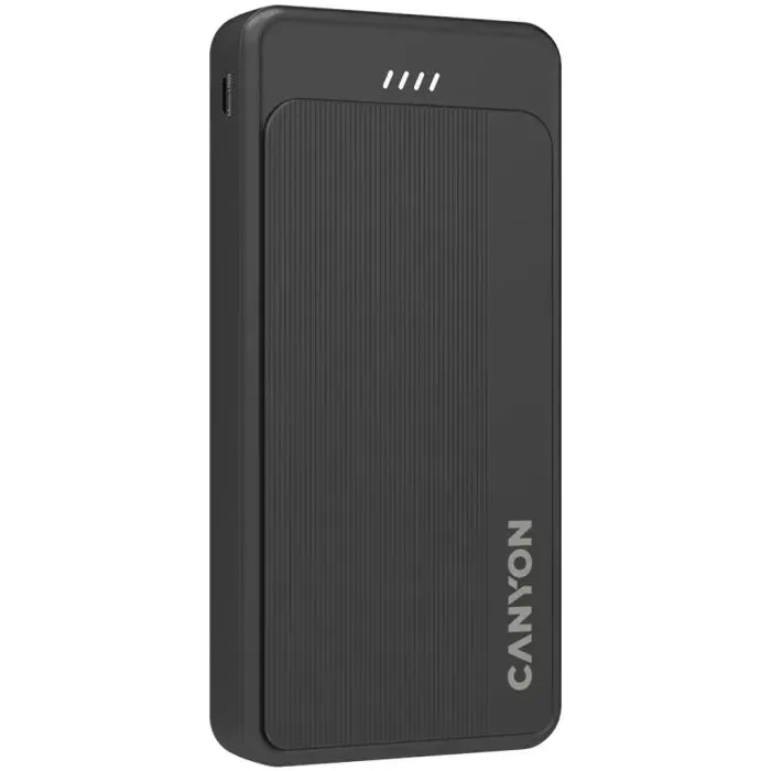 Батарея універсальна Canyon OnPower 200 20000mAh, 5В/2А, Black (CNS-CPB200B) зображення 2