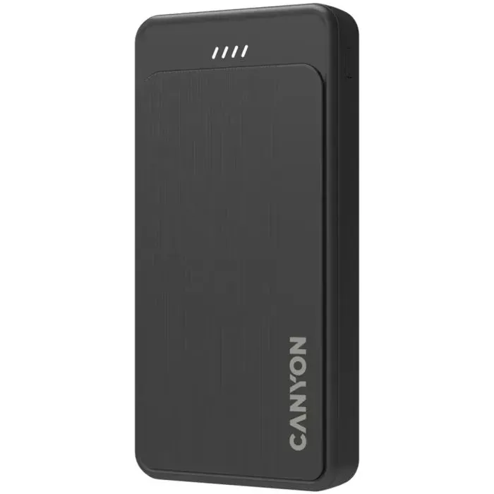 Батарея універсальна Canyon OnPower 200 20000mAh, 5В/2А, Black (CNS-CPB200B) зображення 3