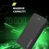 Батарея універсальна Canyon OnPower 200 20000mAh, 5В/2А, Black (CNS-CPB200B) зображення 6