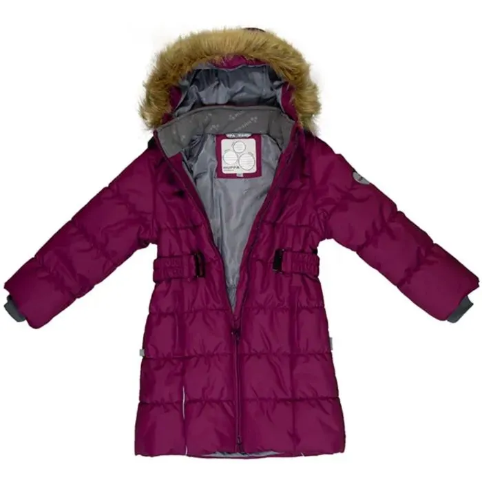 Пальто Huppa YACARANDA 12030030 бордовий 80034 XS (4741468682839) зображення 4